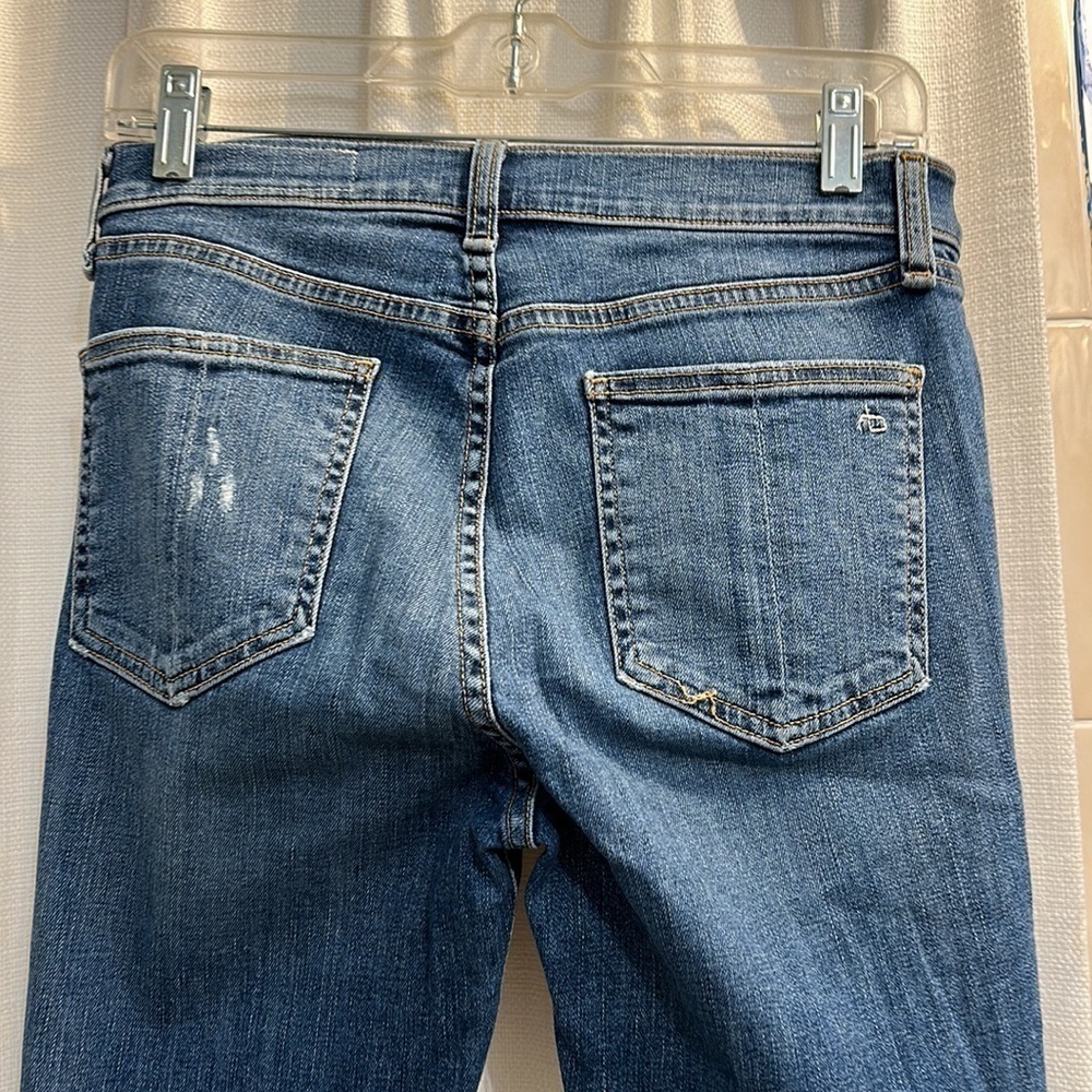 Women’s Rag and Bone High Rise Skinny Jeans Size 28 - Picture 5 of 9